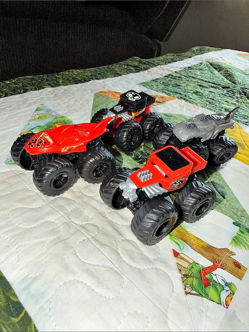 Hot Wheels Monster Truck Toy Vehicle Set of 4